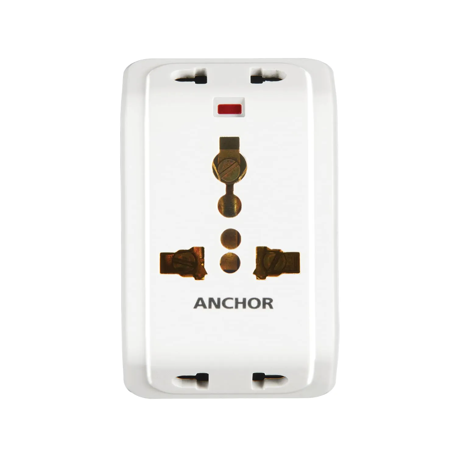 Panasonic 6A 3 Pin Multiplug Travel Adapter with Universal Socket Switches & Socket Desk and Decor 