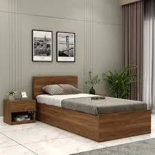 Premium Wooden Single Bed