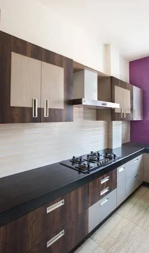 Contemporary Modular Kitchen Interior