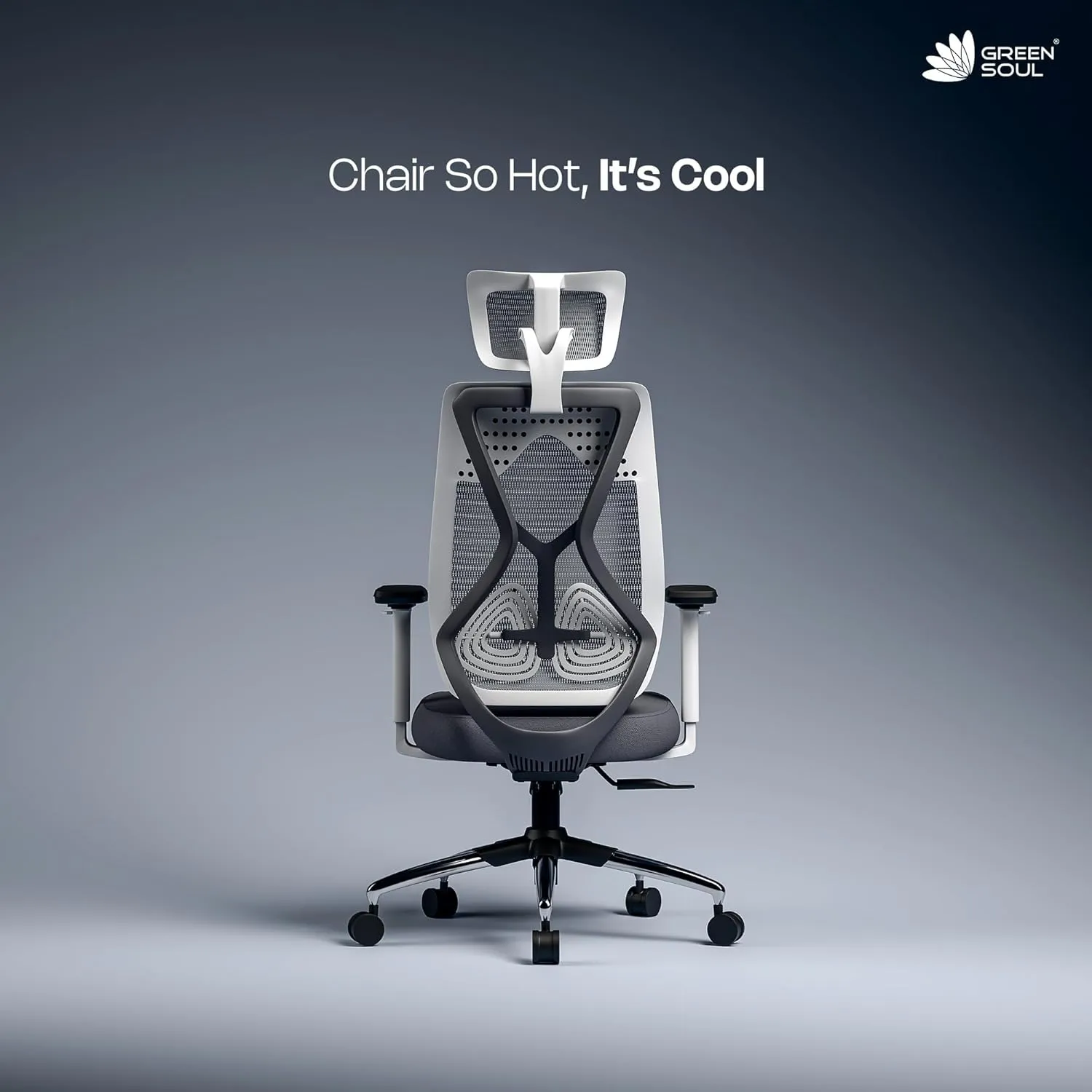Green Soul Zodiac Pro | Nylon Pvc | Office Chair With Seat Slider