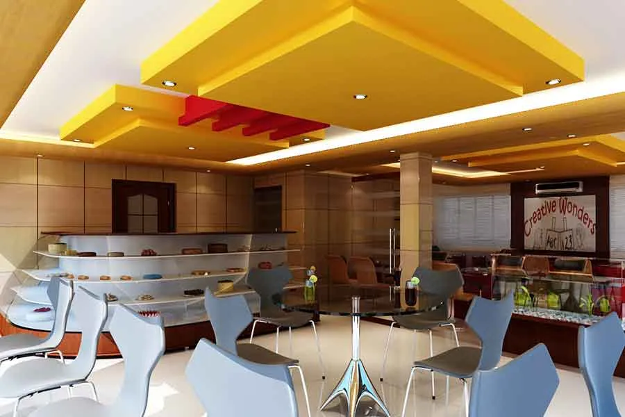 Commercial Bakery Café / Coffee Shop Interior