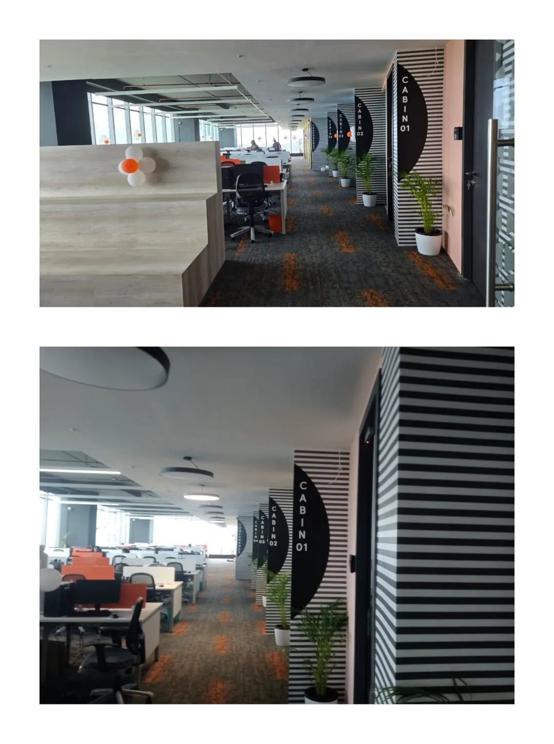 Modern Corporate Office Spaces | IT office Interior Design by Desk & Decor