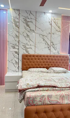 Soft glam bedroom