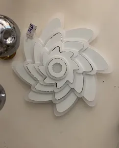 Modern 3D Floral Decorative Wall Panel
