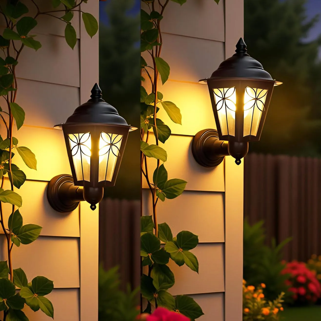 Outdoor Wall Light, Gate Light for Wall & Garden Wall Lamp