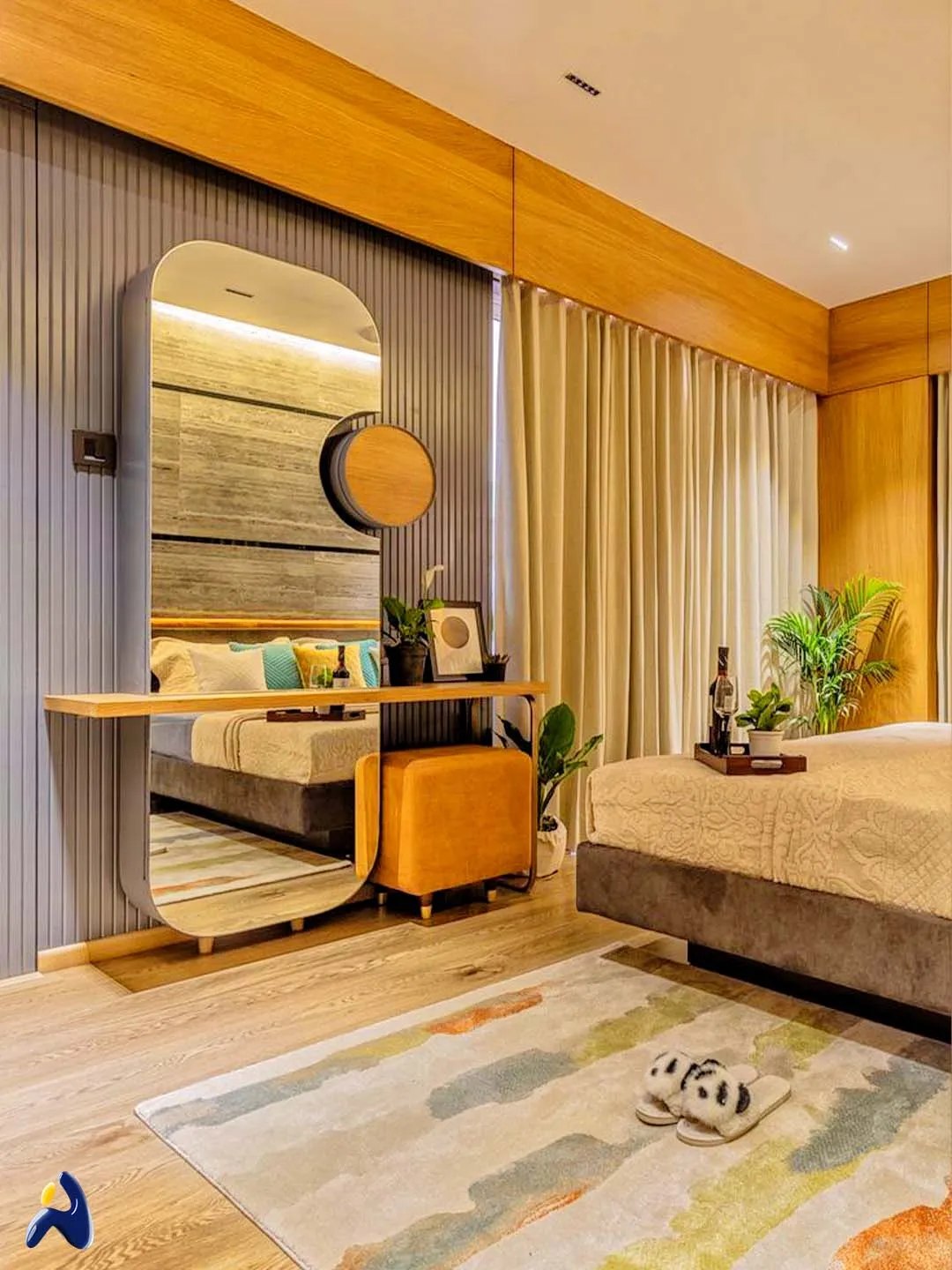 Contemporary Dressing Unit Interior