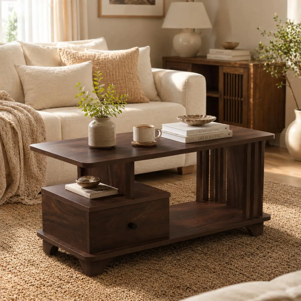 Studio Kook Casa Coffee Table with Storage Drawer
