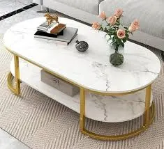 Luxury Marble Coffee Table with Coffee Tables Desk and Decor