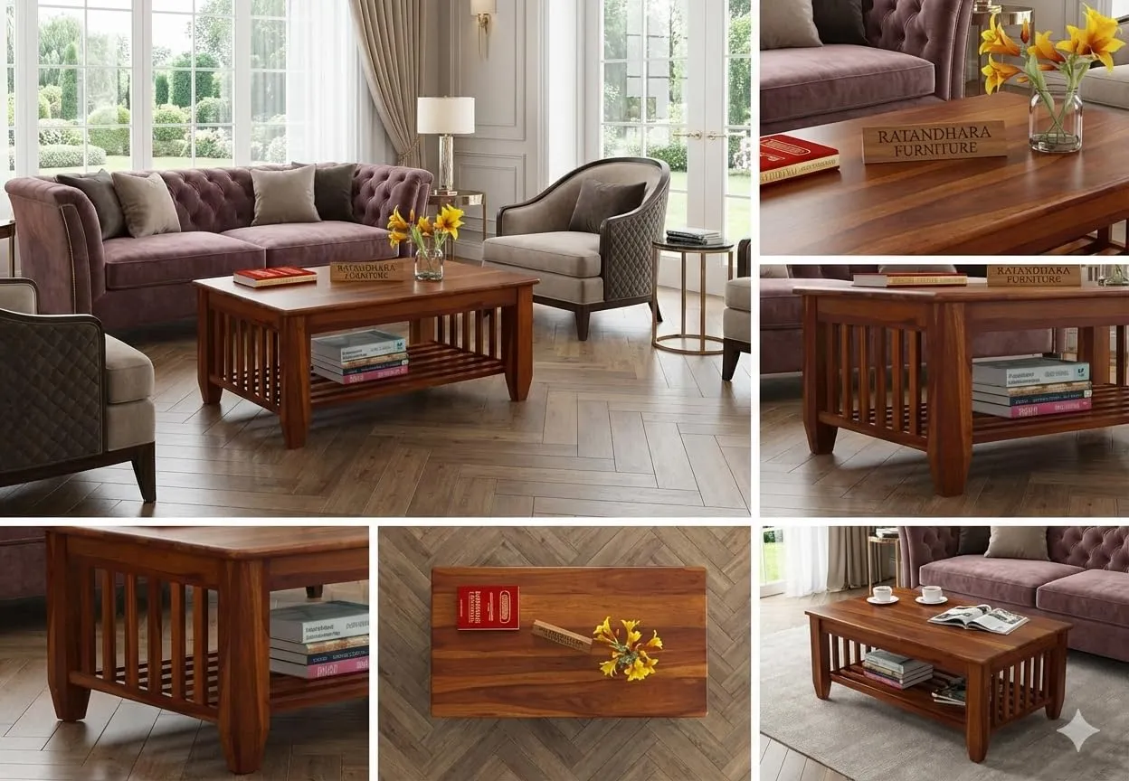 Studio Kook Casa Coffee Table Matte Finish (Junglewood)