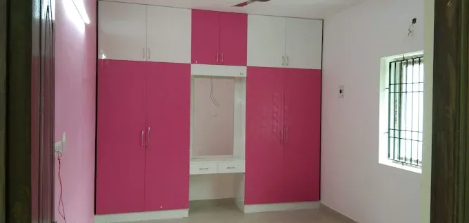 Elegant Wooden Wardrobe and Bedroom Storage