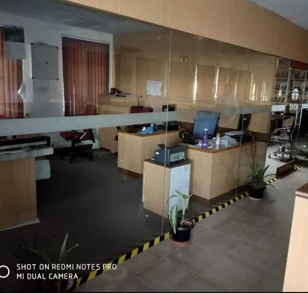 Commercial Office Reception & Workstation Area