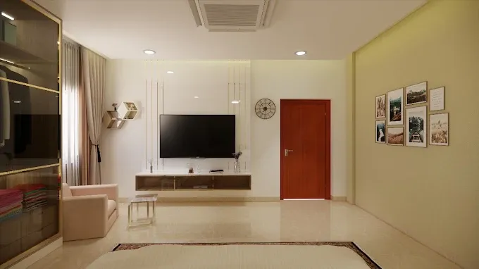 Modern Minimalist Living Room Interior