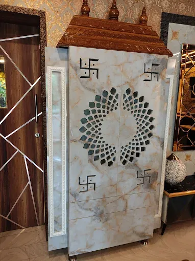 Modern Pooja Unit Design