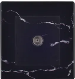 One way TV socket