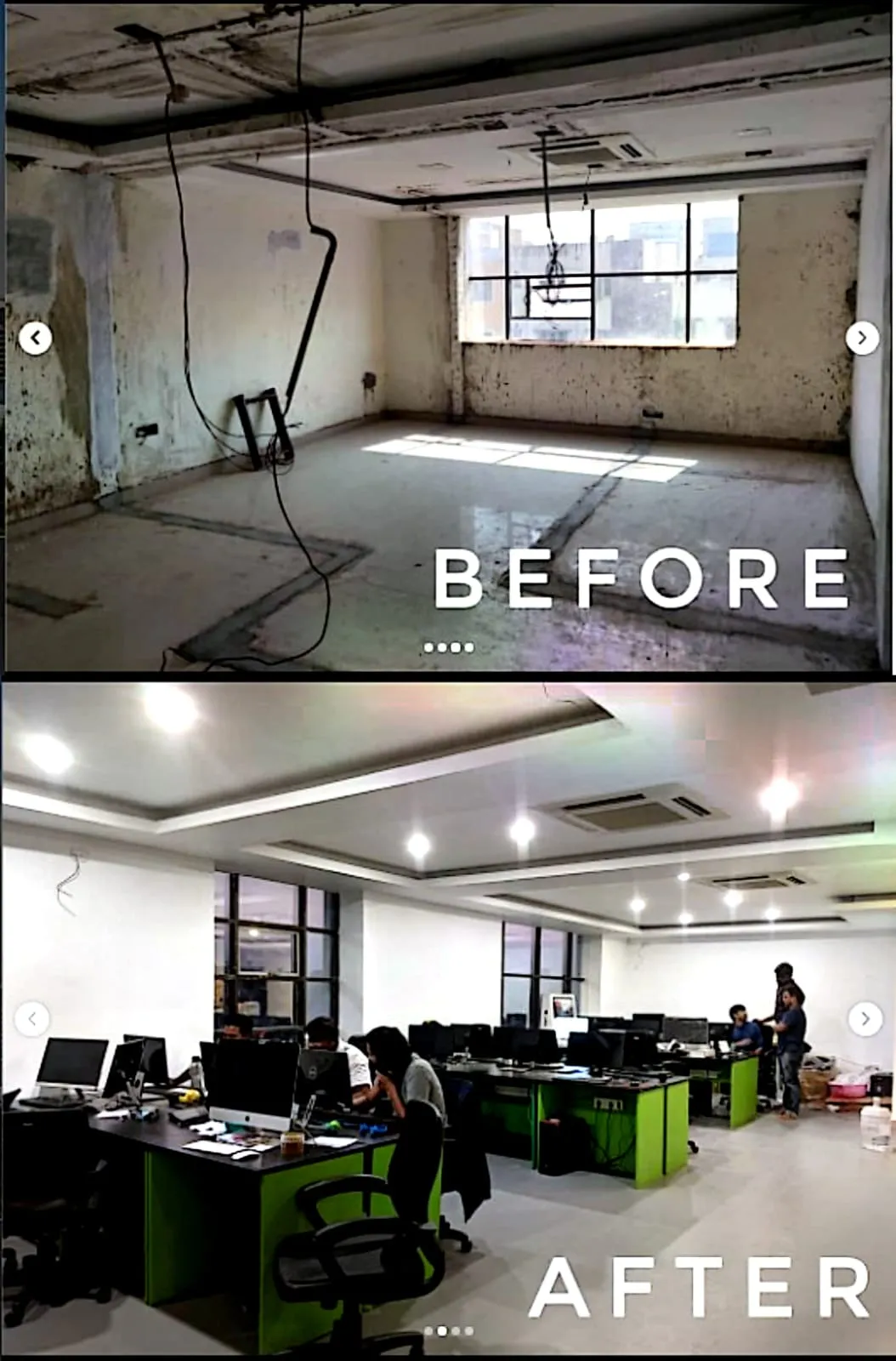 Workstation | Open Workspace Offices Interior Design by Desk & Decor