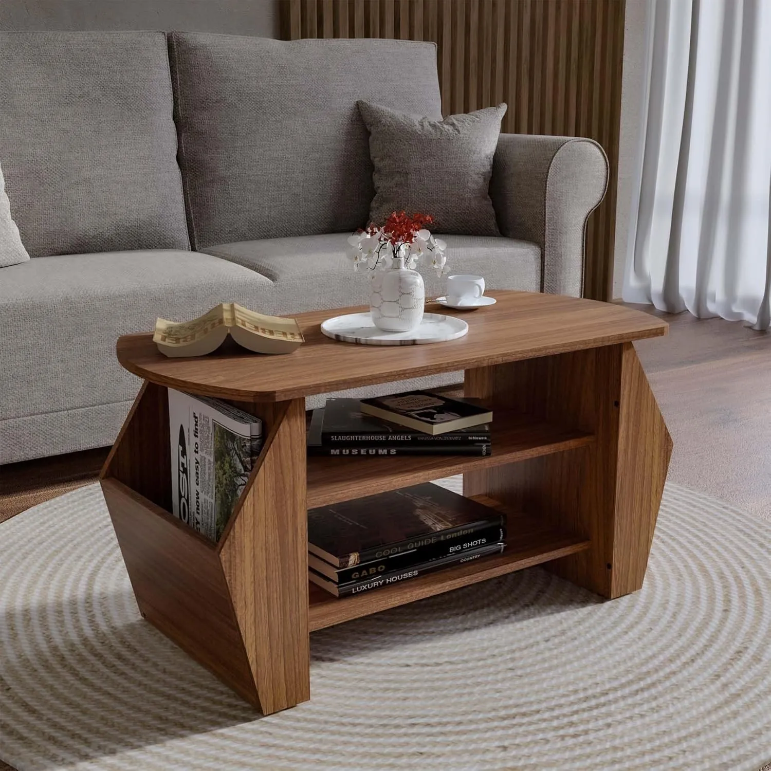 NEUDOT Smash Coffee Table with Storage