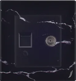 Television & telephone socket