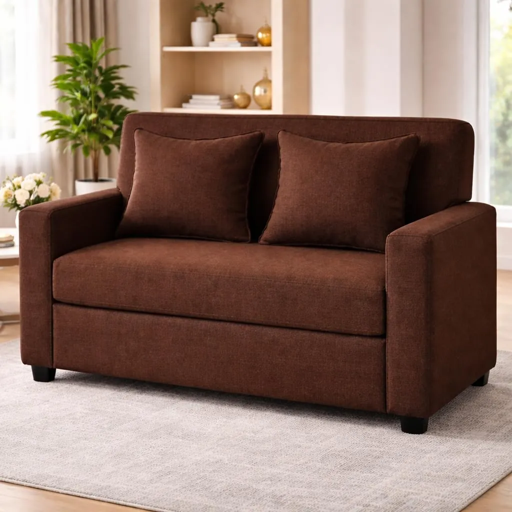 Furniture 2 Seater Fabric Sofa for Living Room & Home