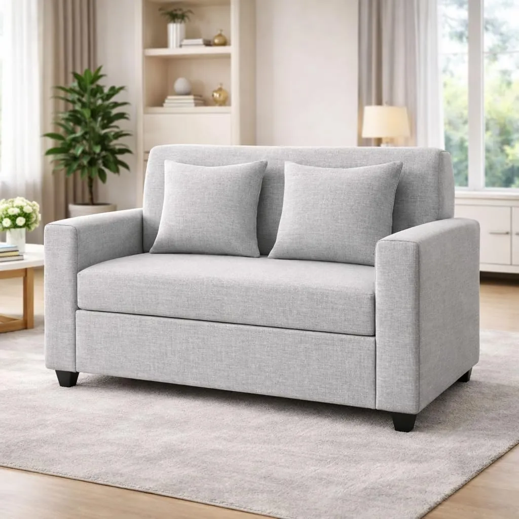 Furniture 2 Seater Fabric Sofa for Living Room & Home