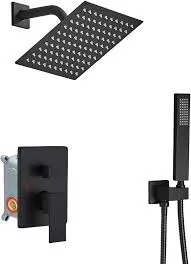 AquaRain Luxury Shower Set | Bathroom Interior Design by Desk & Decor